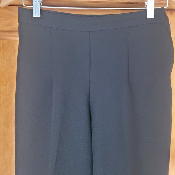 Danielle B Tapered Leg Black Women's Cigarette Pant. Size 6/8 - Picture 3 of 9